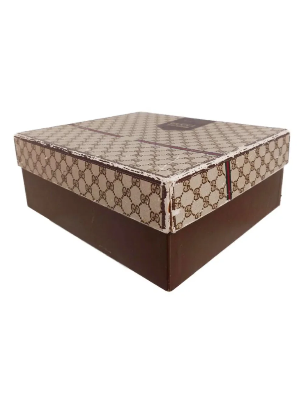 Vintage 1980s Gucci Box with Felt Lining